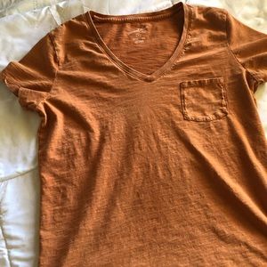 Universal Thread Pocket V Neck Tee